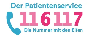 116117 Patientenservice Logo